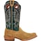 Durango Western Boot, 9 B, Leather, 13 in H, Goldenrod/Deep Teal DDB0465 - alternate 6